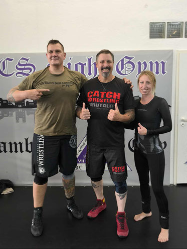 Krav Maga Combatives Hanau Luta Livre Catch Wrestling John Potenza Old School Grappling Bamberg Seminar