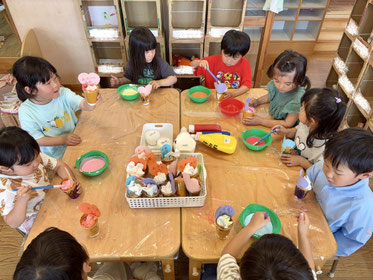 きいろのおはなにする!