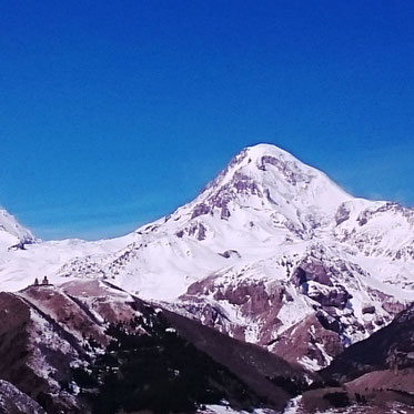 Kasbek, Kasbek Skitour