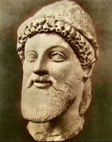 sculpture grecque d'Héphaïstos
