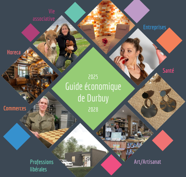 Répertoire économique des indépendants et entrepreneurs de Durbuy 2025 - 2028
