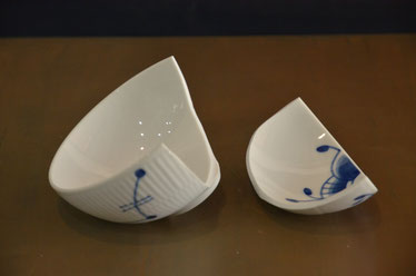 割れたお茶碗