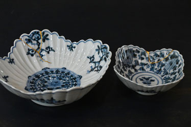 お茶碗、抹茶碗の金継ぎ等のお直し参考例 - 金継ぎ工房 八木 お茶碗、抹茶碗の金継ぎ等のお直し参考例 - 金継ぎ工房 八木