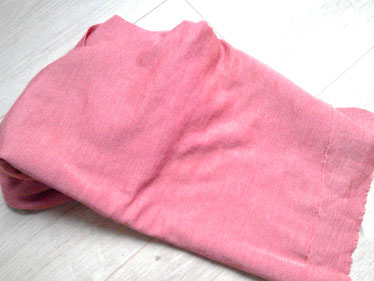 Stoffnummer WS07 Wolle Seide Pfirsich 230 g m2