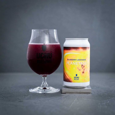 宇宙ビール　UCHU BERUWING　PLANETADE BLUEBERRY LEMONADE
