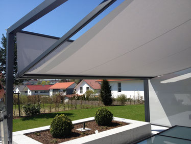 Terrassenüberdachung Sonnenschutz