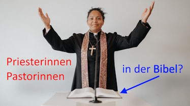 Frauen Predigen Kirche, Bibel, Pastor