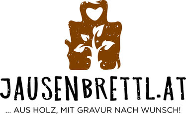 Jausenbrettl aus Holz mit Gravur und Text nach Wunsch!