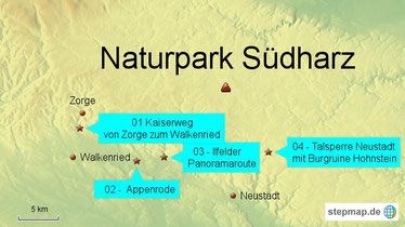 Bild: Wanderungen Naturpark Südharz