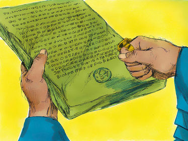 Après la destruction de Jérusalem et de son Temple par les armées babyloniennes en 586 av J-C, 3 décrets promulgués par les roi perses ont été nécessaires afin de reconstruire le Temple de Jéhovah et la ville de Jérusalem avec ses murailles.