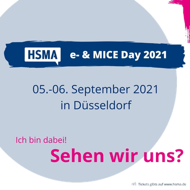 e- & MICE Day 2021 HSMA Düsseldorf