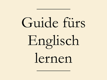Englisch lernen Guide