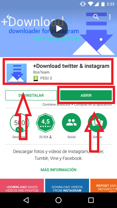 Cómo Descargar Vídeos De Instagram En Android