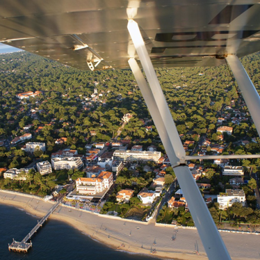 Flight tour Arcachon