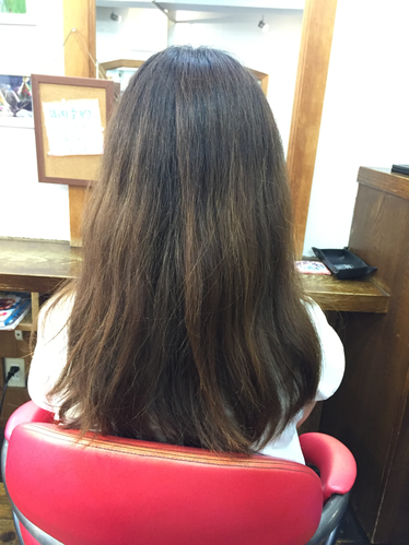 横浜の無責任美容師☆ロングからショートへふわふわスタイルに気分転換♪