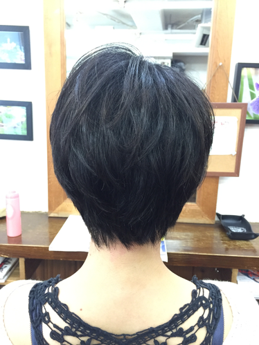 横浜の無責任美容師☆奥条勇紀☆ロングスタイルからショートスタイルへお任せカット