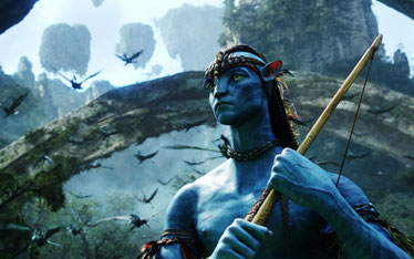 Sam Worthington in 'Avatar: The Way of Water'.