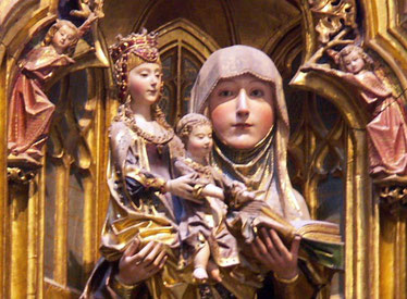 Hl. Anna (Mutter Marias), Gottesmutter Maria und Jesuskind