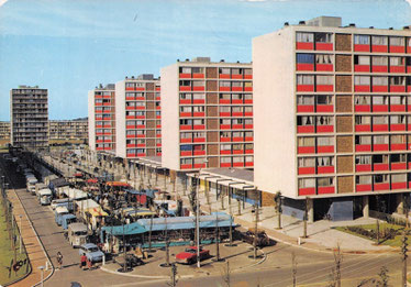 Vélizy-Villacoublay - Le marché du Mail - Date d’oblitération : 30-12-1986