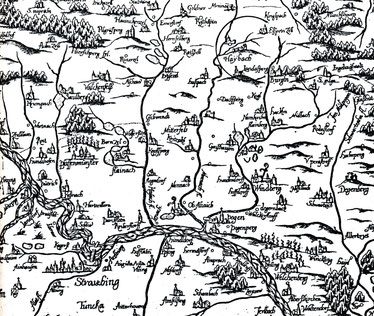 Philipp Apian - Bairischen Landtafeln 1531-1589