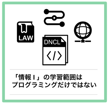 情報 I はプログラミング以外にも出題される
