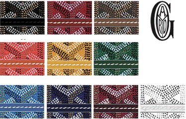 Today La Goyardine is available in 13 colors trunk goyard