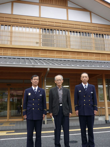 若林利忠消防庁と梅沢茂消防次長