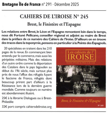 Bretagne Île de France n° 291, décembre 2025