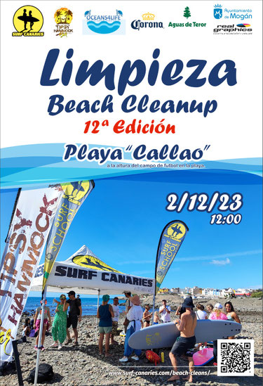 Poster for the beach clean 2023