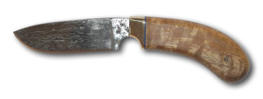 Jagdmesser, Radlkettendamast, Heft Avodiré