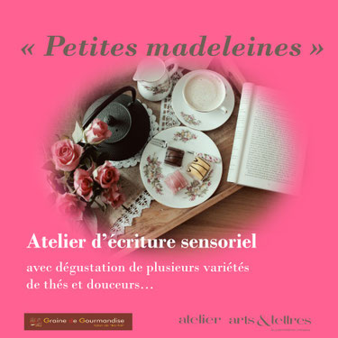 atelier sensoriel dégustation écriture Yvelines 2026