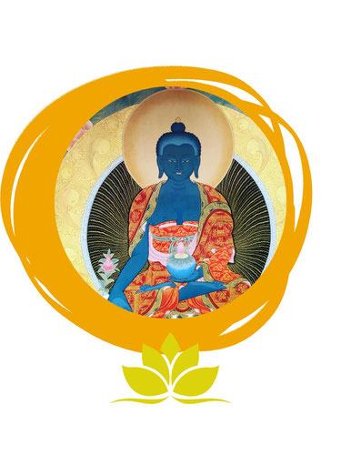 blauer Medizin Buddha  