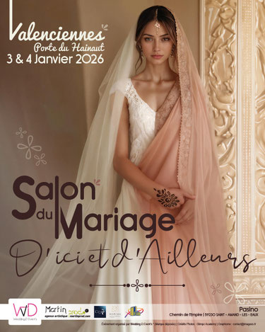 Salon du Mariage de Valenciennes 03 et 04 Janvier 2026