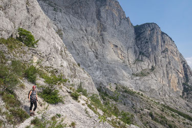 "Via Ferrata Che Guevara"-Klettersteig am Gardasee, Italien