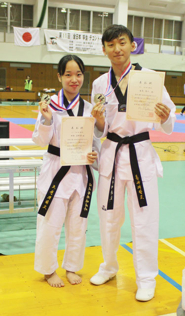 ★右　韓国東亜大学4年生　生熊選手　－54kg級準優勝★
