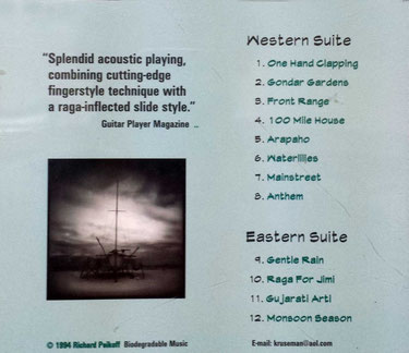 CD : back cover