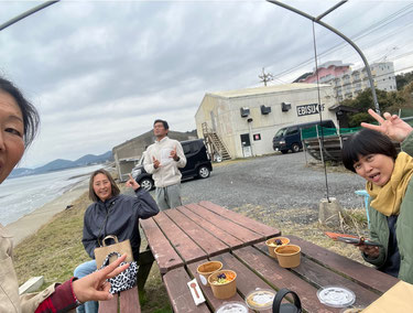 そして、おしゃべりに花が咲きますぅ～～