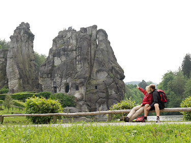 Die Externsteine © Stadtmarketing Horn-Bad Meinberg GmbH