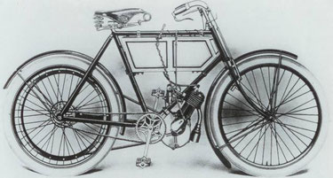 1902 – Prima motocicletta Triumph con motore Minerva