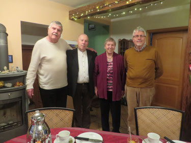 Die vier Autoren von links nach rechts: Friedemann Steiger, Martin Steiger, Anna-Maria Meussling und Georg Steiger. Foto: M. Steiger