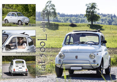 Fiat 500L Oldtimer, Auto zum Mieten