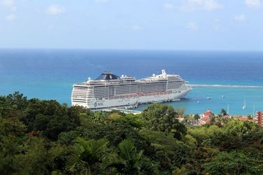 MSC Divina, Kreuzfahrt, Schiff, Ocho Rios, Jamiaka, Karibik