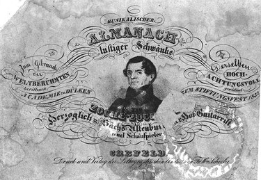 Zoche-Zochetti: Musikalischer Almanach lustiger Schwänke. Crefeld 1832.