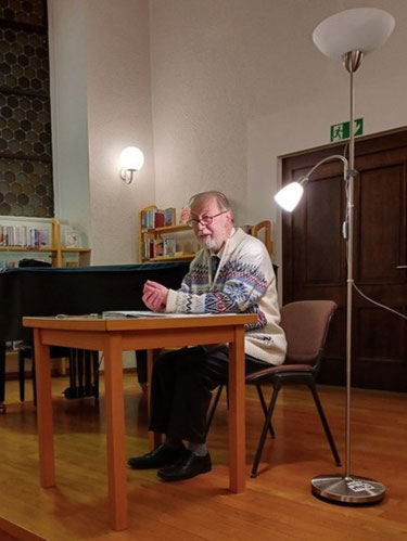 Dieter Degreif, Rezitationsabend Eichendorff, Freunde der Gemeindebücherei