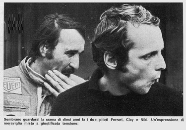 Niki Lauda & Clay Regazzoni