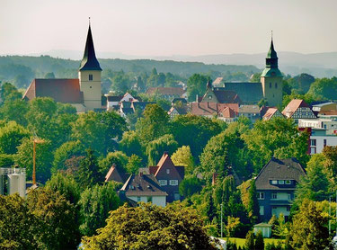 Die  Stadt Melle im Landkreis Osnabrück 