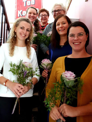 v.l.n.r.: Lisa Wagner, Jennifer Collin, Ludmilla Herrmann, Kirstin Fussan, Meike Kulgemeyer und Mareen Curran; © Meike Kulgemeyer 2019