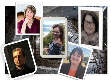 Neandra Bresler, Renda Fourie, Cecilia Hofmeyr, Riaan Conradie en Marelize Swanepoel het geredigeerde weergawes van hul wennerstories ontvang.