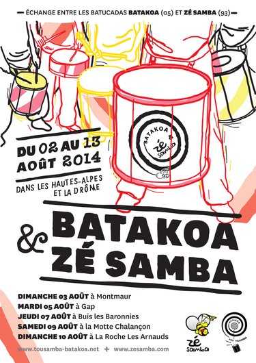 Batakoa et Zé Samba - Zé l'été 2014