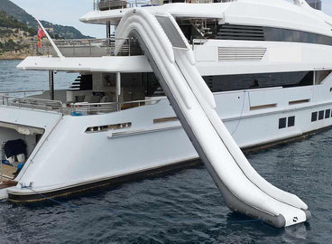 Inflatable Yacht Slides